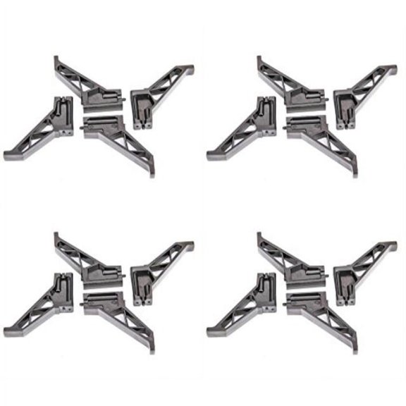 HobbyFlip Skid Landing Gear Set Runner 250-Z-09 Compatible with Walkera Runner 250 Racer 4 Pack