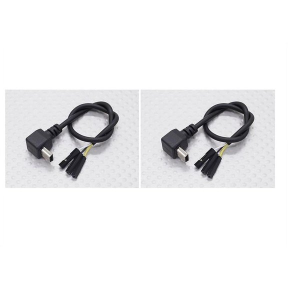 HobbyFlip Transmitter Video Output AV USB Cable Wire RC Compatible with DJI Phantom 2 Pack