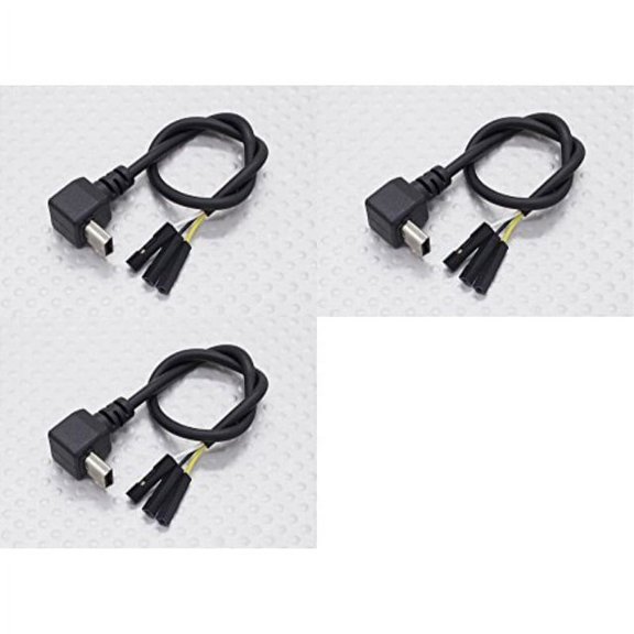 HobbyFlip Transmitter Video Output AV USB Cable Wire RC Compatible with DJI Phantom 3 Pack