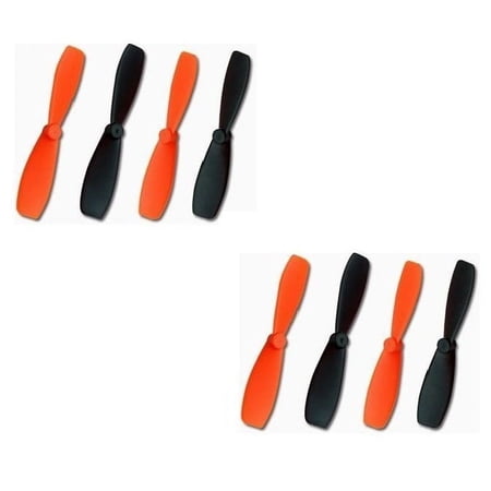 HobbyFlip Ultra Durable 55mm Propeller Blades QR Ladybird-Z-01 Compatible with Micro Drone Quad Rotor 2 Pack