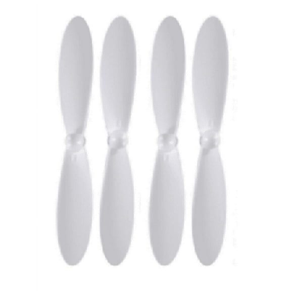 HobbyFlip White Propeller Blades Props Propellers Blade Rotor Set Compatible with Blue Mini Drone