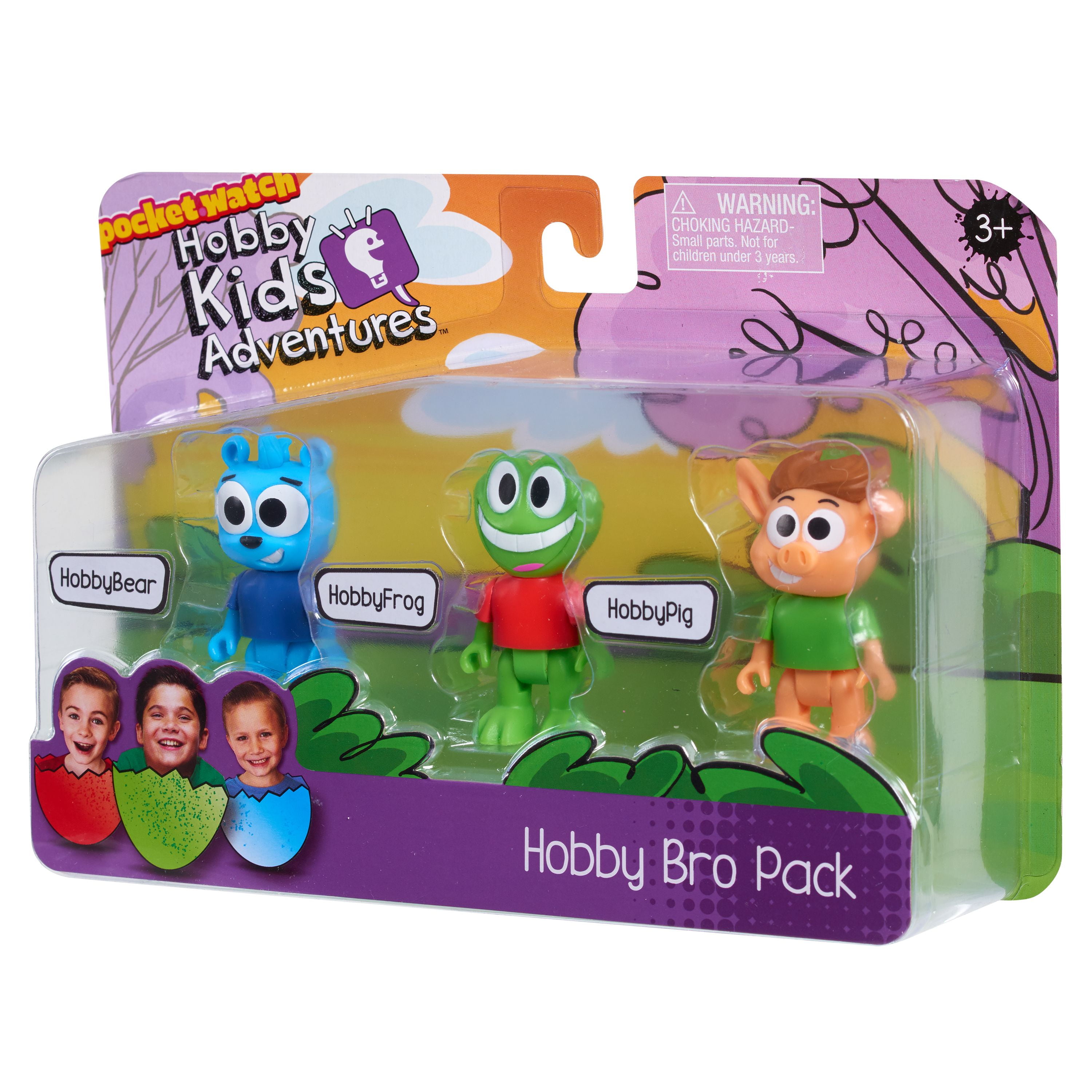 HobbyKids 3Piece Hobby Bro Figure Set