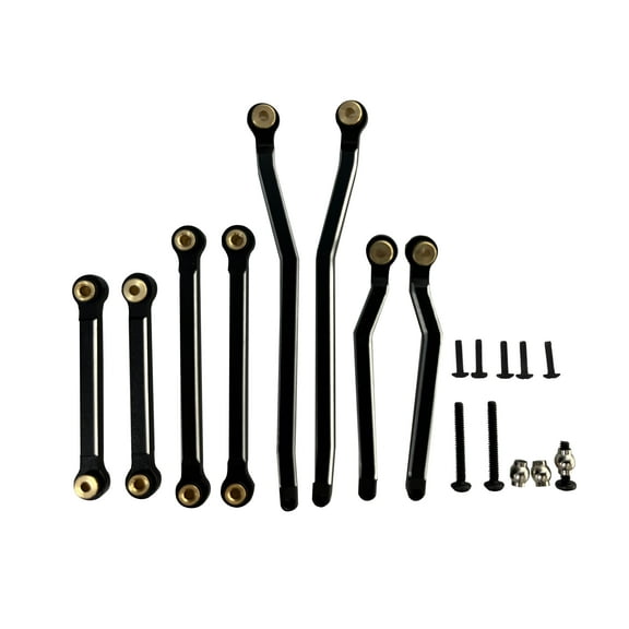 HobbyPlus Aluminum High Clearance Link ( Black ) For CR18P EVO/EVO PRO/CR-18P 2024/JUICE UP