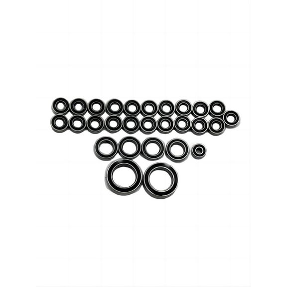 HobbyPlus Complete Ball Bearing Set (30pcs Rubber Seal) For CR18P-EVO/ EVO PRO/CR-18P 2024