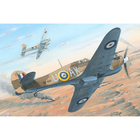 Hobbyboss 81779 Hawker Hurricane Mk.II C/Trop 1/48 Scale Model Building Kits Collectible Plastic