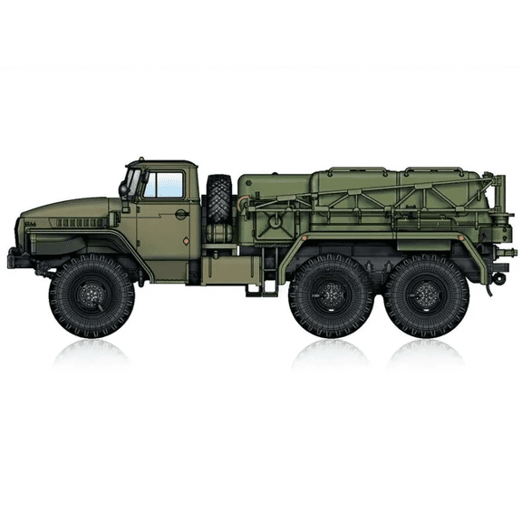 Hobbyboss Assembly Model Kit 82962 1:72 Scale APA-5D Airport Starter Vehicle