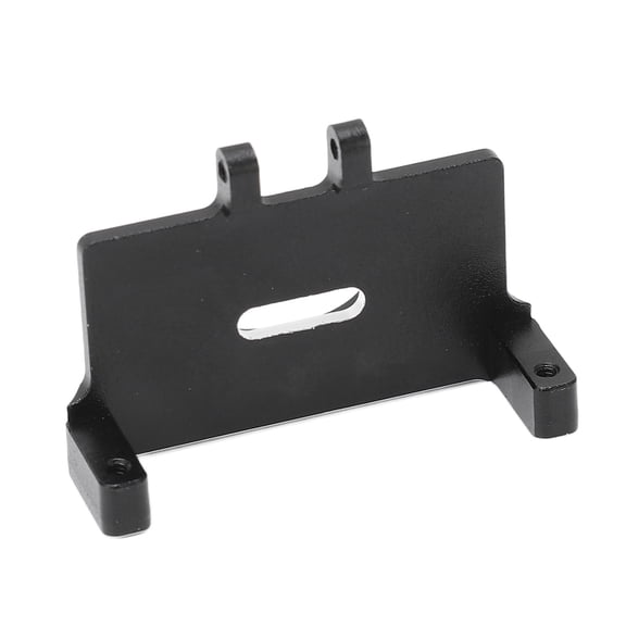 Hobbyfans RC Servo Mount Bracket Aluminum Alloy Upgrade Part for SCX24 1/24 Scale Remote Control Car, Black (2.75 in / 7 cm)