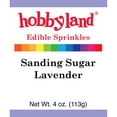 thumbnail image 1 of Hobbyland Edible Sprinkles, Sanding Sugar, Lavender, 4 Oz, 1 of 3