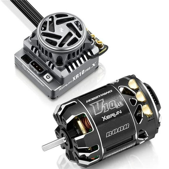 Hobbywing  1XR10 Pro G3X ESC Plus V10 G4R 7.5T Spec Sensored Brushless Motor for RC Toy