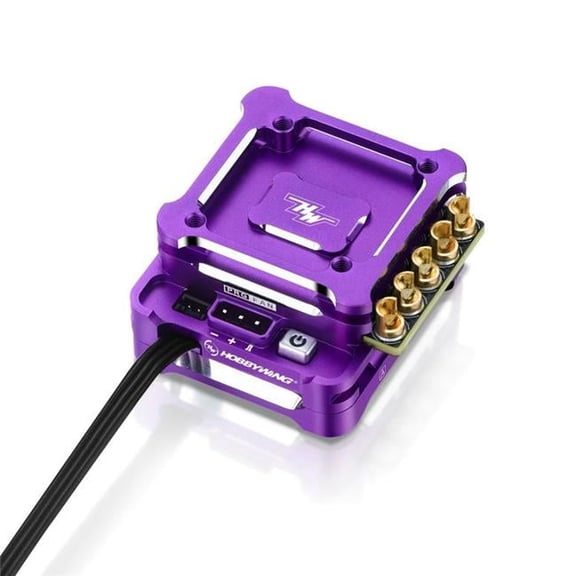 Hobbywing HWI30112616 Xerun XD10 Pro Spirit Drift Racing Electronic Speed Controller, Purple