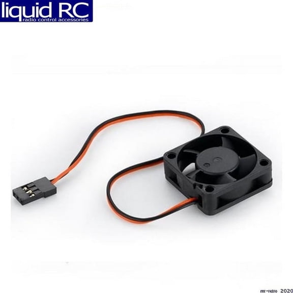 HW30860103 Hobbywing Cooling Fan - 3010BH-6V 11000RPM@6V-0.19A-BLACK-A HW3086010