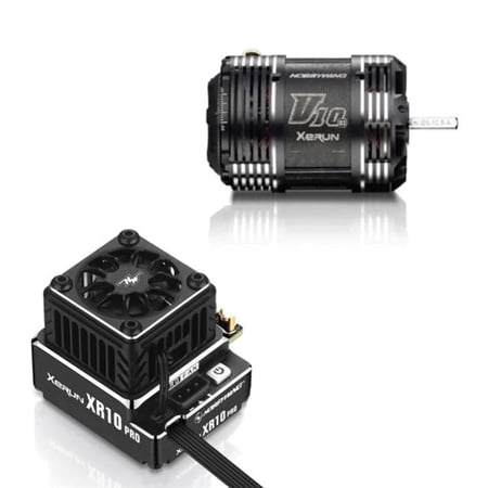 Hobbywing HWI38020330 XR10 Pro G2S Electronic Speed Controller & V10 G3 7T Motor