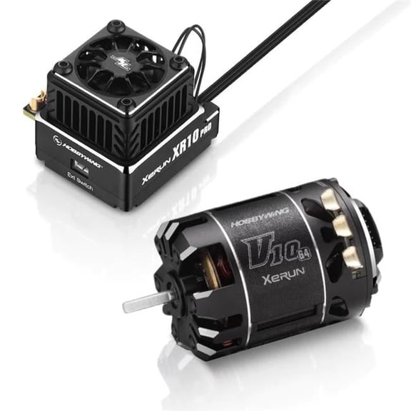 Hobbywing XR10 Pro G2S Sensored Brushless ESC/ + V10 G4 Motor Combo HWI38020336