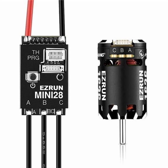Hobbywing HWI38020367 Ezrun Mini28 Esc & 1626 SD 5000KV Motor Combo