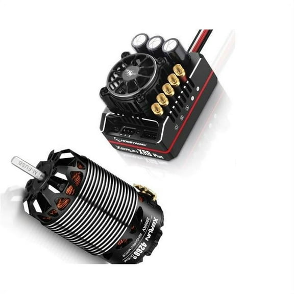 Hobbywing HWI38020503 2800KV XR8 Plus G2S Electronic Speed Controller & 4268 G3 Motor