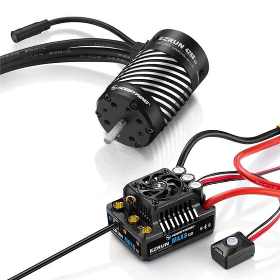 Hobbywing HWI38010606 MAX8 GS2 ESC 4268SD 2500KV G2R Motor 3-6S Combo