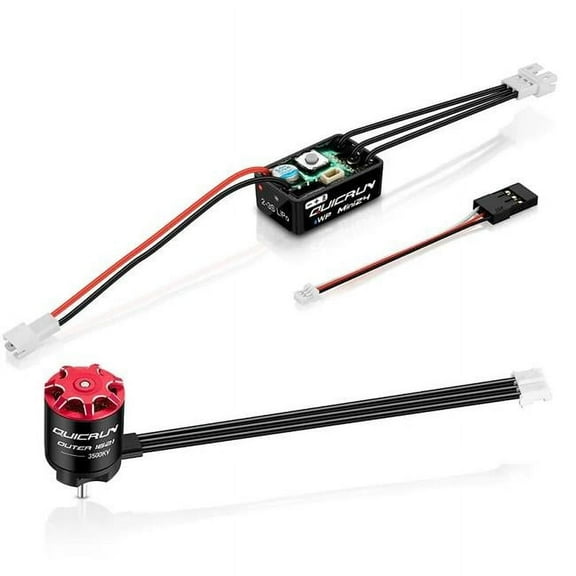 Hobbywing Quicrun Mini24 Waterproof Brushless ESC Combo w/1621SL (3500Kv) Write the first review