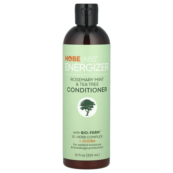 Hobe Labs Energizer, Conditioner, Rosemary Mint & Tea Tree, 12 fl oz (355 ml)