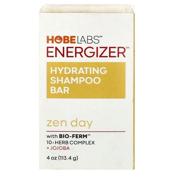 Energizer, Hydrating Shampoo Bar, Zen Day, 4 oz (113.4 g), Hobe Labs