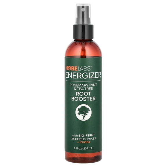 Hobe Labs Energizer, Root Booster, Rosemary Mint & Tea Tree , 8 fl oz (237 ml)
