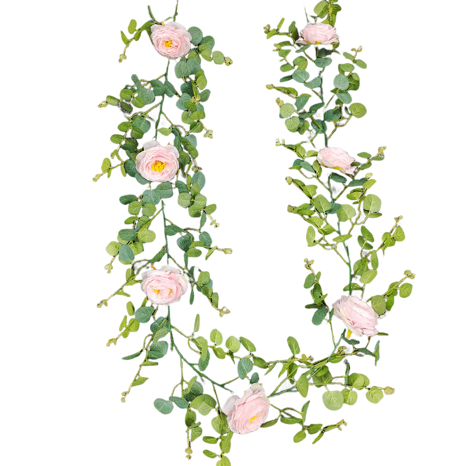 Hobeauty Artificial Camellias Realistic Artificial Vine with Lifelike