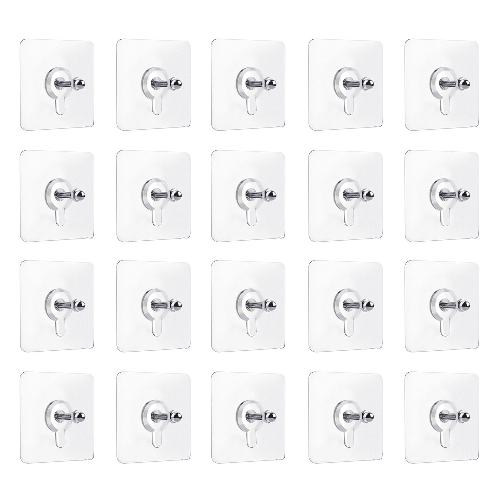 Hobeauty Bath Ball Hanging Hooks 20pcs Selfadhesive Wall Hooks Heavy