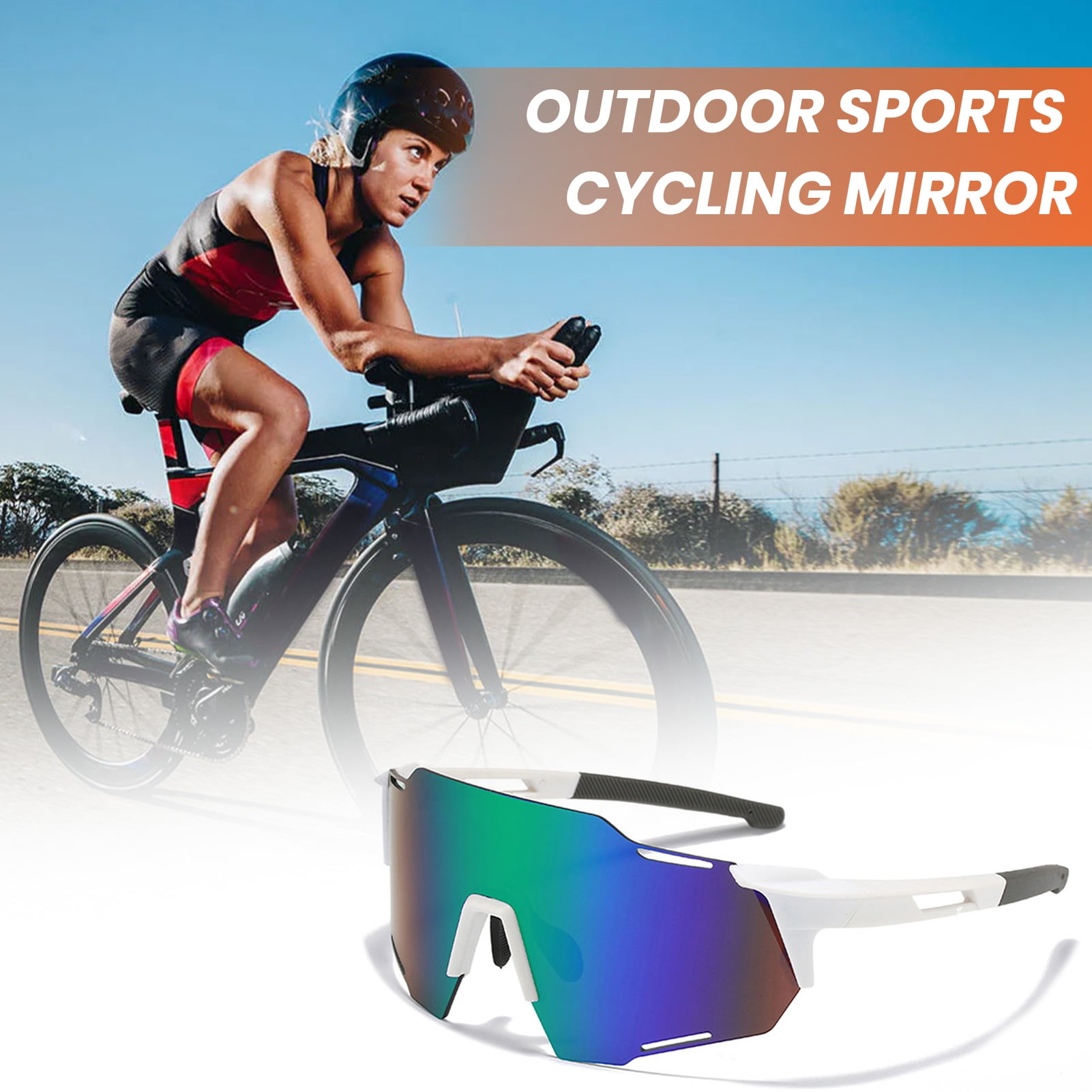 Polarised cycling glasses sale