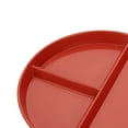 thumbnail image 1 of Hobeauty Three Compartment Dish Plate Dinner Plate Food-grade Plastic Microwave Safe High Temperature Resistant Easy Handling Perfect for Home Breakfast Meal, 1 of 7