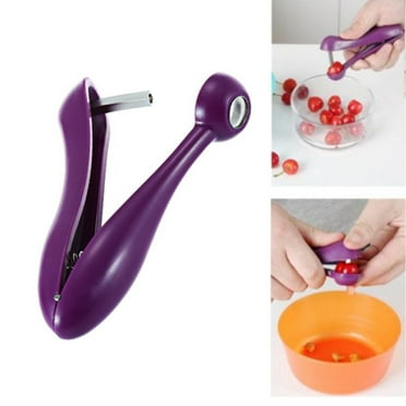 Hobeauty Travel-friendly Cherry Pitting Tool Cherry Pitter Tool Easy Safe Pit Removal for Cherries Jujubes
