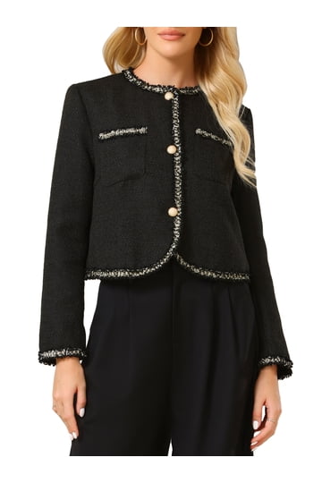 Tweed Cropped Jacket