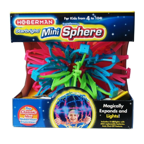 Hoberman Starbright Mini Transforming Sphere-Magically Expands