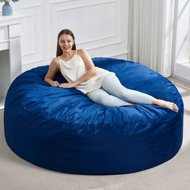 Hobestluk 6FT Bean Bag Chair Bean Bag Chairs for Adults Giant Bean