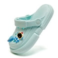 thumbnail image 1 of Hobibear Garden Clog Toddler Slip on Beach Slipper Sandals(Toddler/Little Kids/Big Kids)Blue 12-12.5, 1 of 7