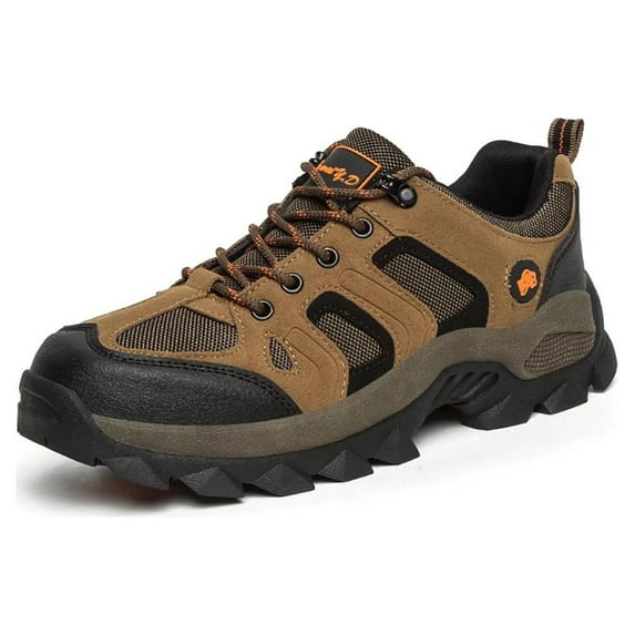 Hobibear Mens Sneakers Leather Running Shoes Trainers Sneaker Casual Hiking Shoes