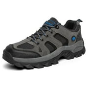HOBIBEAR Mens Sneakers Leather Running Shoes