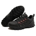 thumbnail image 1 of Hobibear Steel Toe Shoes Men Safety Sneakers Non Slip Comfortable Work Shoes Black Red US 9, 1 of 8