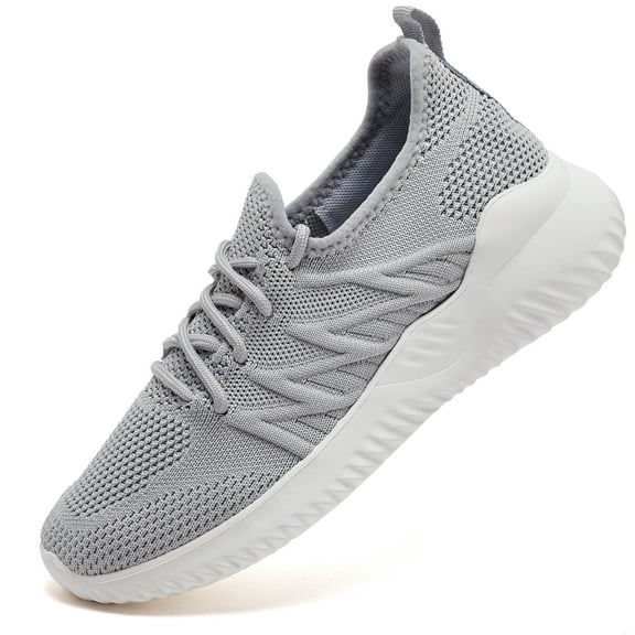 HOBIBEAR Womens Lightweight Knit Slip On Casual Sneaker