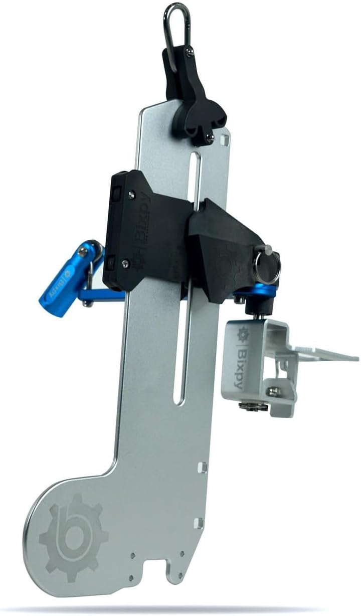 Bixpy Hobie Lynx Gudgeon with Universal Versa Rudder Adapter and Pole Steering, Kayak Rudder Mount Accessory, Compatible with Hobie Lynx Kayak, Durable Marine Grade Construction, Easy Installation