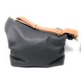 thumbnail image 1 of Hobo Backpack Purse Faux Vegan Leather Antitheft Lightweight Shoulder Bag (Stone Black), 1 of 1