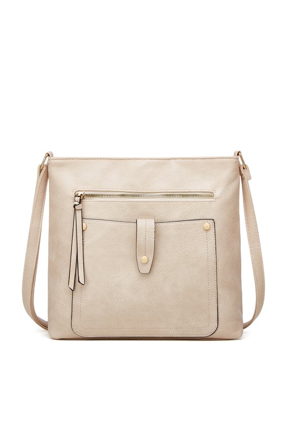 Hobo Bags for Women Large Leather Purses and Handbags Crossbody Tote Shoulder Bag with Side Pockets Adjustable Strap