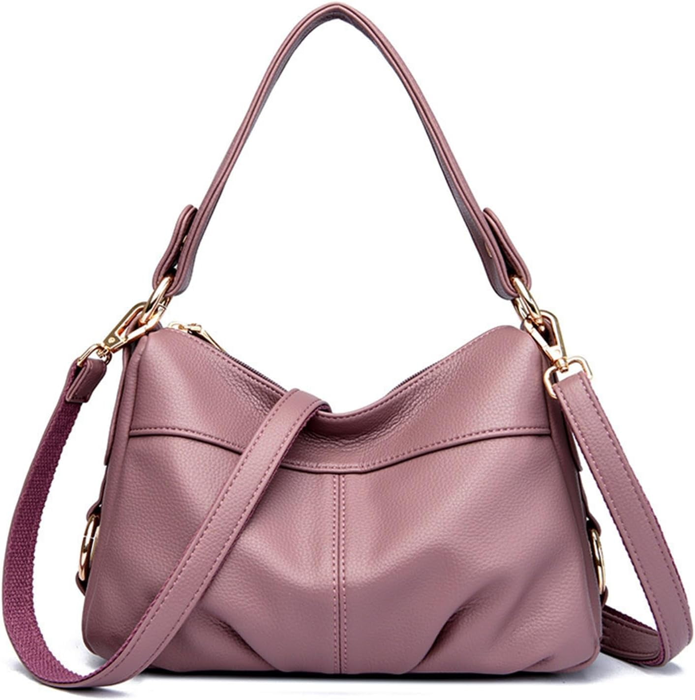Hobo Bags for Women PU Leather Crossbody Purses Trendy Shoulder Handbag Tote Bag Satchel Bag