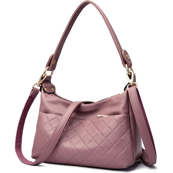 Hobo Bags for Women PU Leather Crossbody Purses Trendy Shoulder Handbag Tote Bag Satchel Bag