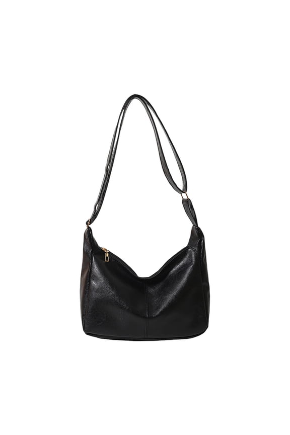 Hobo Bags for Women Slouchy PU Leather Shoulder Bags Crossbody Bag Casual Tote Handbags Women's Crescent Purse with Adjustable Strap