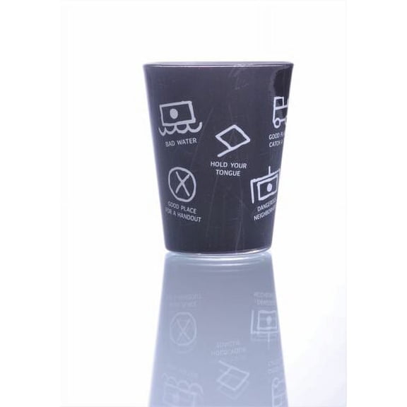Hobo Codes Shot Glass
