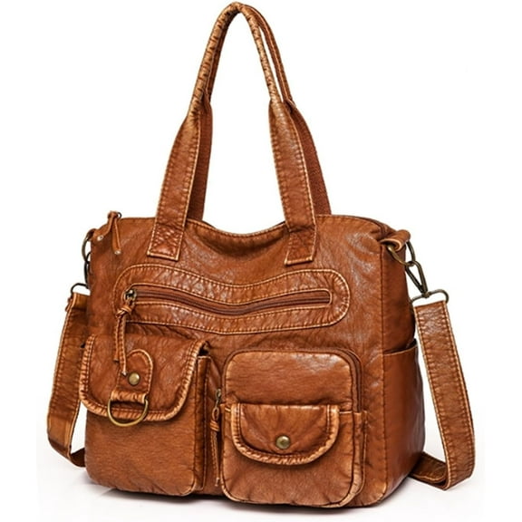 Hobo Handbag and Purses for Women,Top Handle Satchel Purse Tote Shoulder Bags Faux Leather for Ladies