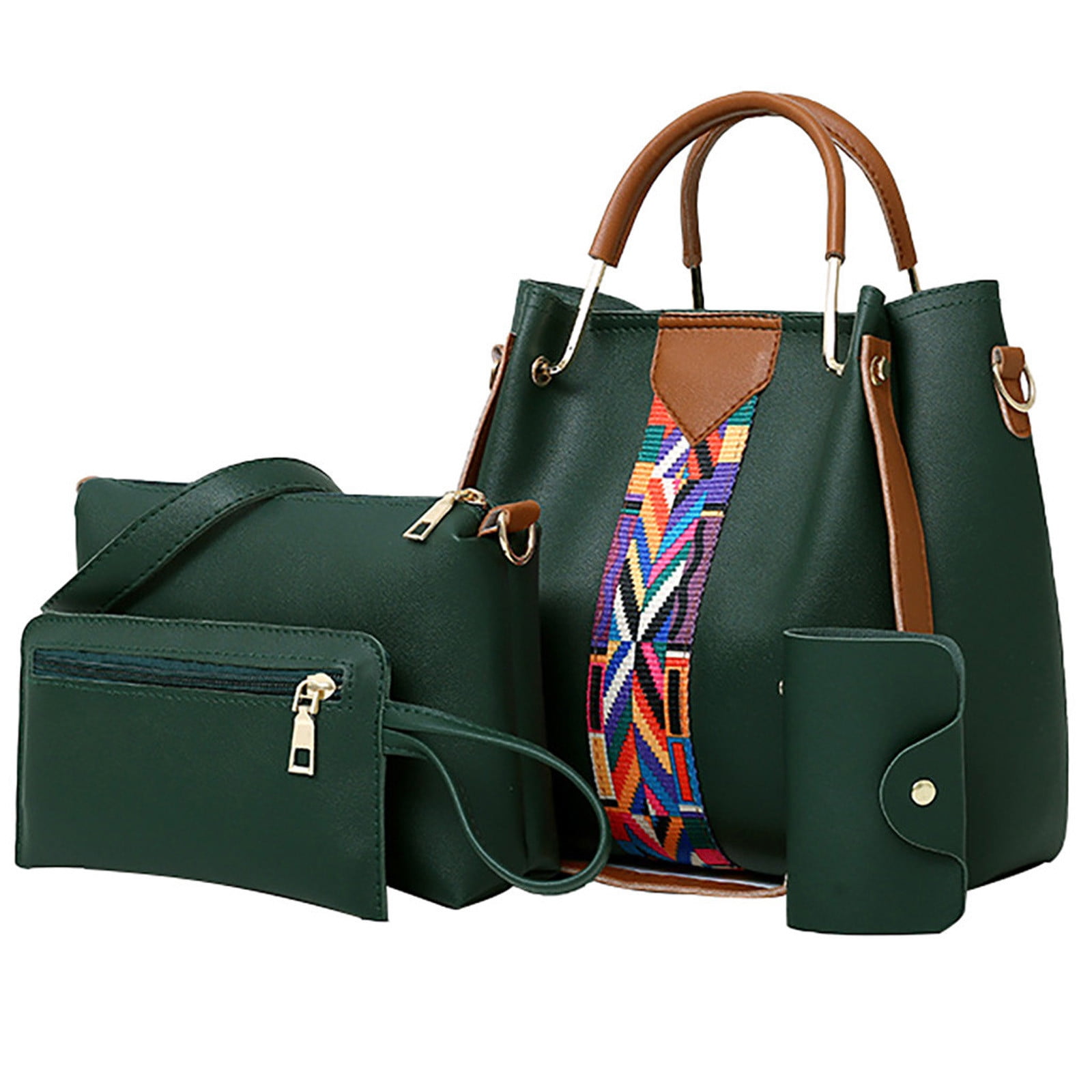 Hobo Purse and Handbags for Women Ethnic Crossbody Bags Large Leather Shoulder Satchel Clutch Wallet Tote