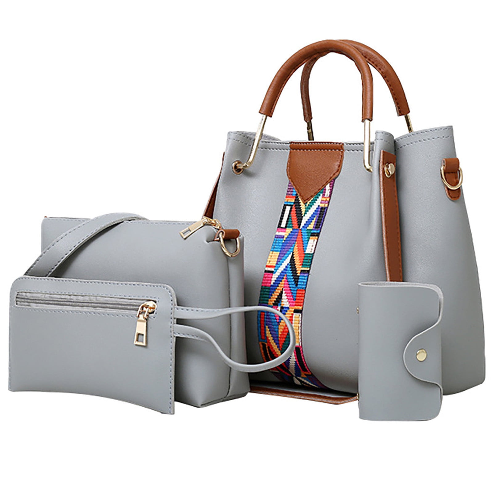 Hobo Purse and Handbags for Women Ethnic Crossbody Bags Large Leather Shoulder Satchel Clutch Wallet Tote