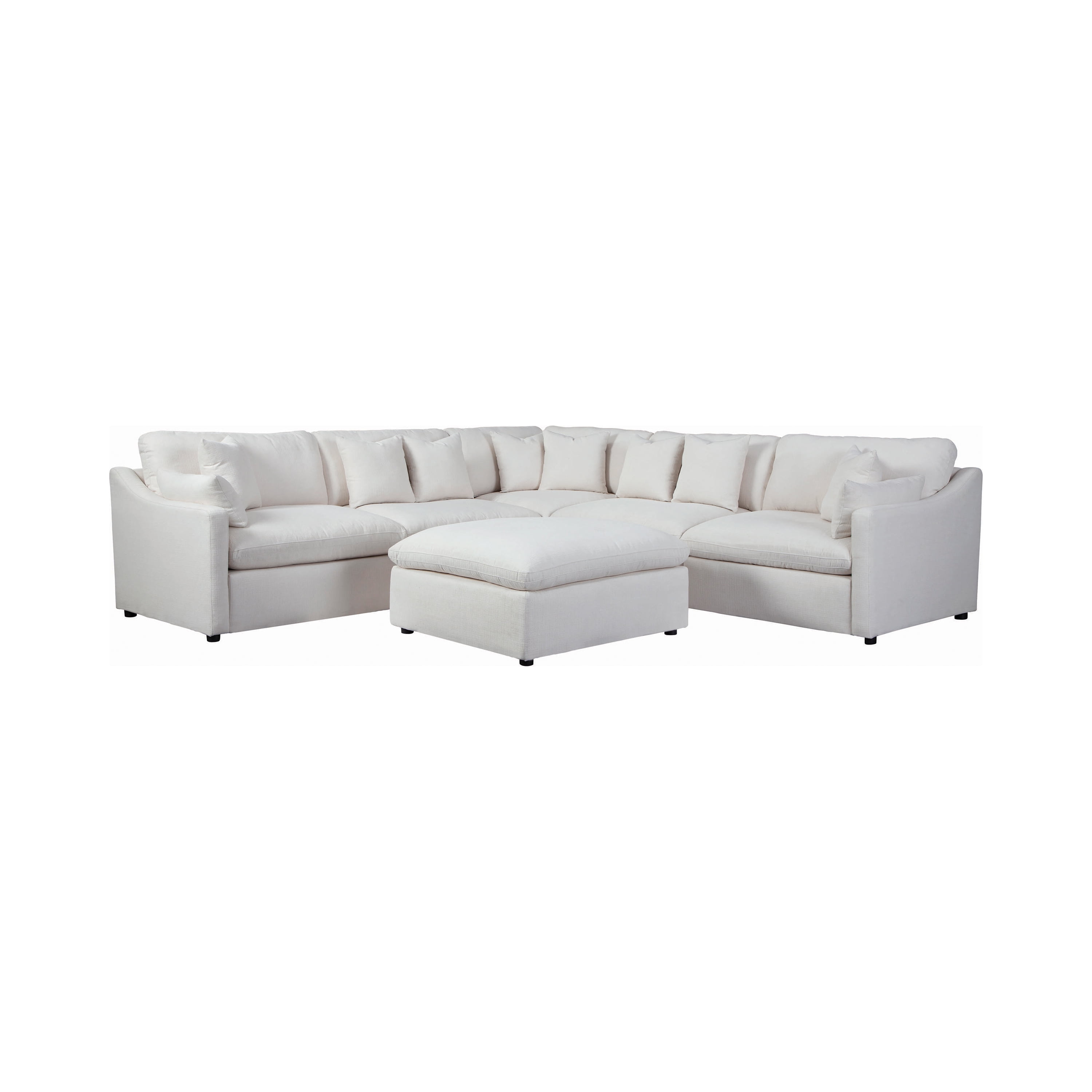 Off white sectional sofa Clearance