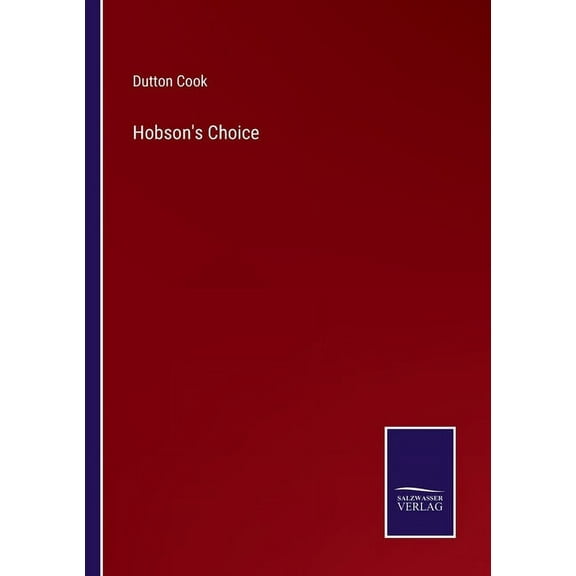 Hobson's Choice, (Paperback)