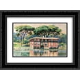 thumbnail image 1 of Hoca Ali Riza 2x Matted 24x18 Black Ornate Framed Art Print 'unknown title', 1 of 2